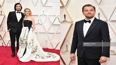 ليوناردو دي كابريو وآدم درايفر يصلان حفل الأوسكار 2020 | صور