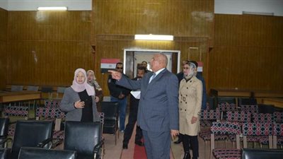 تطوير مركز الإعلام بالوادى الجديد