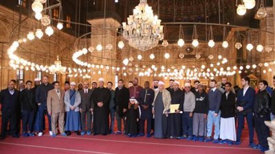 ضيوف المسابقة العالمية للقرآن الكريم يزورون قلعة صلاح الدين الأيوبي