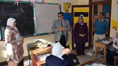 وكيل تعليم جنوب سيناء يتفقد المدارس ببداية الفصل الدراسي الثاني  | صور