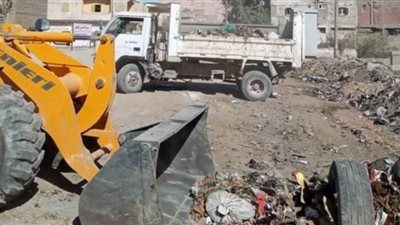 رفع 7 أطنان مخلفات قصب من طرق قنا | صور