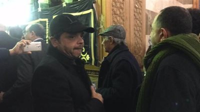 إبراهيم عيسى وياسر رزق وإلهام شاهين في عزاء لينين الرملي | فيديو صور