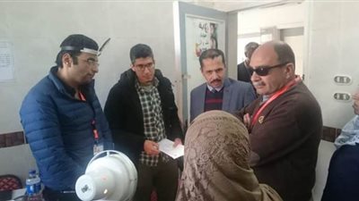 قافلة جامعة المنصورة تستكمل عملها بمستشفى الداخلة في الوادي الجديد