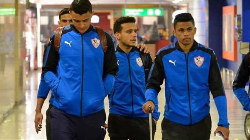 بعض لاعبي الزمالك