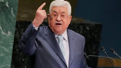 آلاف الفلسطينيين يتظاهرون لمساندة عباس فى كلمته أمام مجلس الأمن اليوم