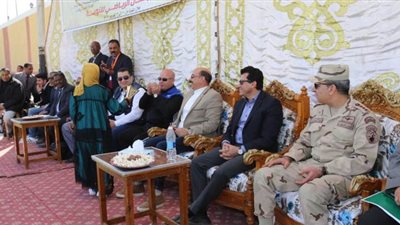 وزير الرياضة ومحافظ أسوان يشهدان نهائي دوري 