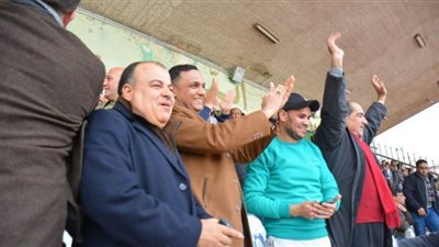 «وش السعد».. فريق المنصورة لا يعرف الخسارة في حضور محافظ الدقهلية | فيديو وصور