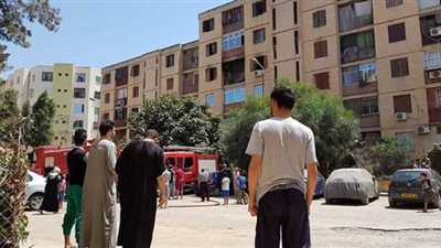 إخماد حريق داخل شقة سكنية في الإسكندرية