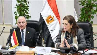 وزيرا التخطيط والري يناقشان الخطة الاستثمارية لوزارة الري