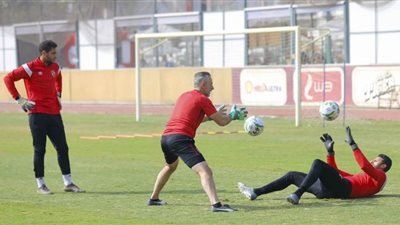 الشناوي ينتظم في مران حرس الأهلي
