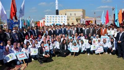 جامعة طنطا تفتتح المهرجان الكشفي الـ 15 للجوالة بمشاركة 12 كلية | صور