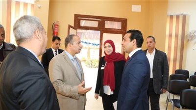 نائب محافظ قنا يتفقد المدرسة المصرية اليابانية | صور