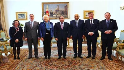 السيسي: مصر تقدر جهود أصدقائها في البرلمان الفرنسي لتعزيز الشراكة الاستراتيجية 