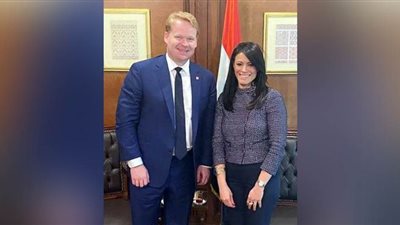 تفاصيل لقاء وزيرة التعاون الدولى برئيس مجموعة بكتل الأمريكية