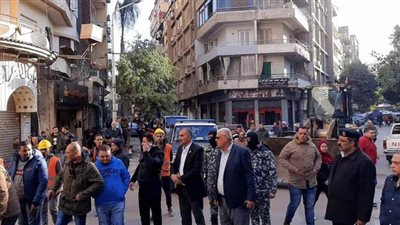 ميدان سليمان جوهر بالدقي ومتفرعاته بدون باعة جائلين | فيديو صور