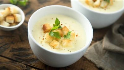 طريقة عمل حساء الجبن