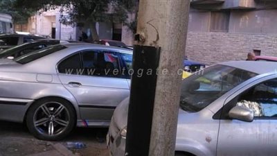 عزل وتأمين أعمدة الإضاءة أمام مدارس الإسكندرية