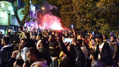 مسيرة لجماهير الزمالك في ميت عقبة احتفالا بالسوبر الأفريقي | فيديو وصور