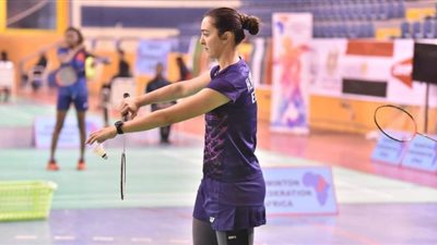 تأهل 5 مصريين لربع نهائي بطولة أفريقيا للريشة الطائرة | صور