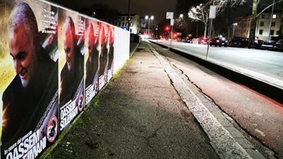 سر انتشار صور قاسم سليماني في شوارع إيطاليا | فيديو وصور