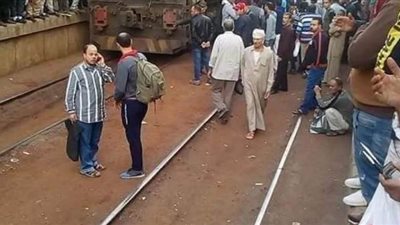 خفير مزلقان معصرة سمالوط يضحي بحياته من أجل إنقاذ مواطن