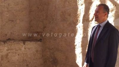 السفير الأمريكي بالقاهرة في جولة بقلعة قايتباي| صور