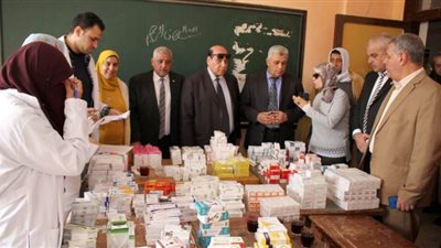 جامعة طنطا: قافلة طبية بيئية شاملة بالمجان بزفتى | صور