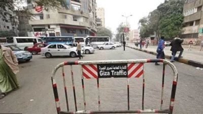 غلق جزئي لشارع ربيع الجيزى بالجيزة لمدة 3 أيام بسبب مشروع مترو الأنفاق