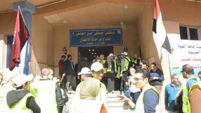 تزويد مستشفى أطفال جامعة الفيوم بغرفة عناية مركزة جديدة | صور