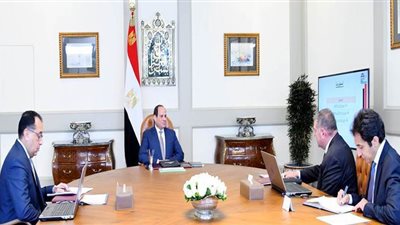 السيسي يكلف بالانتهاء من مشروع المتحف المصري الكبير على الوجه الأكمل .. ومواصلة جهود تطوير شركات قطاع الأعمال العام 