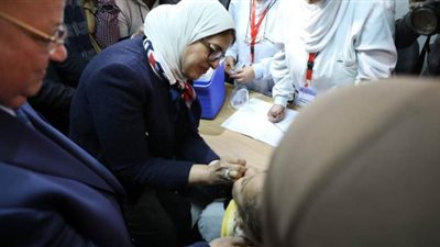 انطلاق الحملة القومية ضد شلل الأطفال.. تطعيم 16.5 مليون طفل بالمجان مصريين وأجانب من عمر يوم لـ5 سنوات.. ولمدة 4 أيام