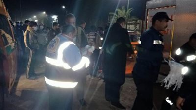 قطع المياه عن المحلة بسبب تسرب غاز الكلور بمحطة 