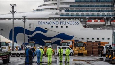 الصحة الأمريكية: إصابة 40 مواطنا على متن السفينة المعزولة في اليابان بفيروس كورونا