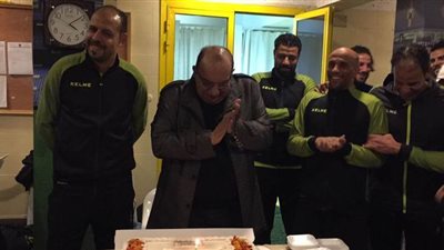 المقاولون يحتفل بعيد ميلاد عماد النحاس | صور 