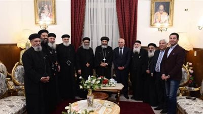 الغضبان لمطران بورسعيد: للكنيسة والمسجد دور محوري في بناء الفرد| صور