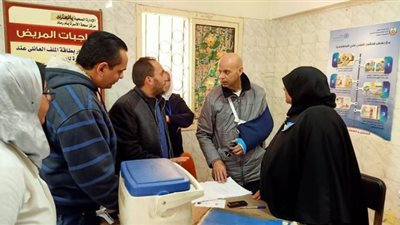 79.8 % نسبة تغطية التطعيم ضد شلل الأطفال بالشرقية | صور