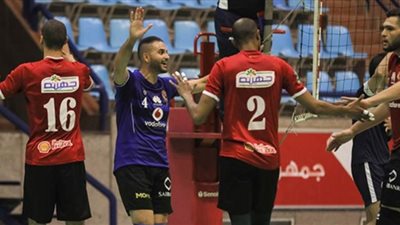 الأهلي يفوز على سبورتنج في مؤجلات دوري الطائرة