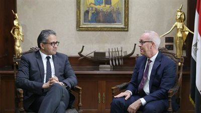 وزير السياحة والآثار يلتقى رئيس اتحاد منظمى الرحلات الأمريكية  USTOA