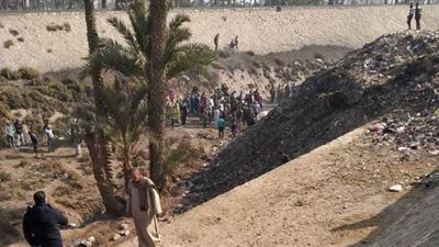 تحريات مكثفة لفك لغز العثور علي جثة طفل مذبوح أسفل كوبرى بالبدرشين