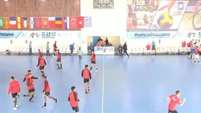 منتخب اليد يتعادل أمام صربيا في بطولة البحر المتوسط للناشئين باليونان