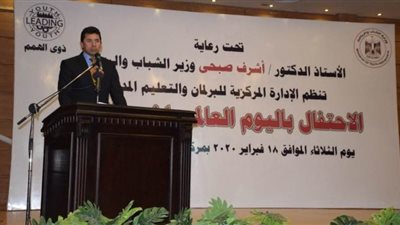 وزير الرياضة يحضر احتفالية اليوم العالمي لذوي الهمم | صور