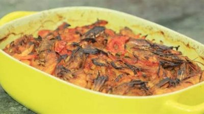 طريقة عمل صينية الجمبري