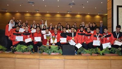 وزير الرياضة يكرم منتخب الكاراتيه لنتائجهم المشرفة في بطولة أفريقيا | صور