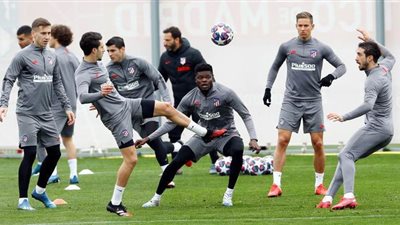 تشكيل هجومي لفريق أتلتيكو مدريد في موقعة ليفربول بدوري الأبطال