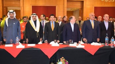 بحضور رئيسي الاتحادين الدولي والعربي.. وزير الرياضة يفتتح البطولة العربية للرماية