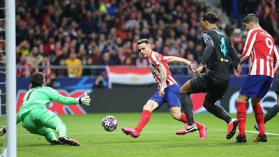 أتلتيكو مدريد يتقدم على ليفربول 0/1 في الشوط الأول | فيديو