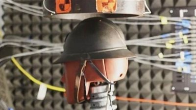 خوذة من الحرب العالمية الأولى الأفضل للحماية من الانفجارات