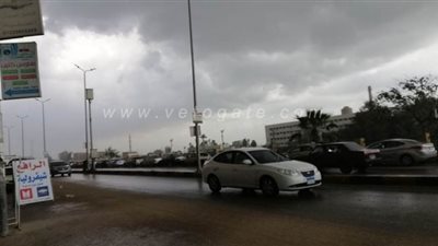 سقوط أمطار غزيرة بالقليوبية | صور