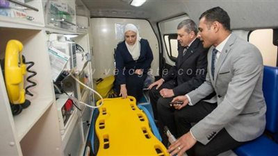 وزيرة التضامن تزور المجلس القومي لرعاية أسر الشهداء