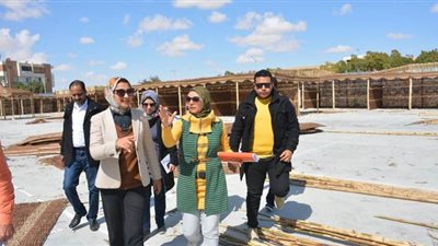 نائب محافظ الوادى الجديد تتفقد موقع المعرض الدائم لإقامة مهرجان التمور الدولي | صور